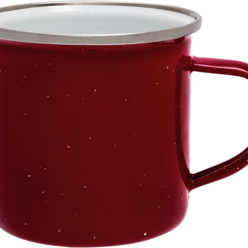 Origin Outdoors Emaille Tasse 360 ml rot - Becher und Tassen