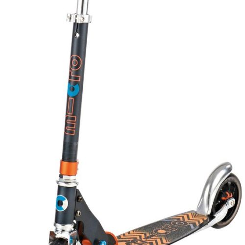 Micro Speed+ klappbarer Aluminium Scooter Aztec Black - Outdoor Mobilität