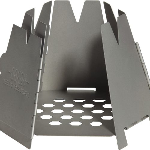 Vargo Hexagon Holzofen Mini-Outdoorofen Edelstahl - Umrüstung und Anbauteile