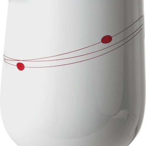Brunner Cosmic Sahnekännchen 300 ml weiß/rot - Gewürzstreuer & Flüssigkeitsspender