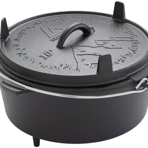 Groenberg Askja Pot Feuertopf  mit Deckel 10 Liter - Camping-Töpfe