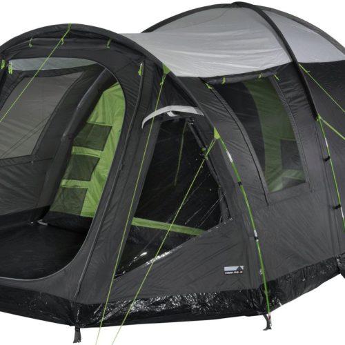 High Peak Santiago 5.0 Kuppelzelt mit Vorbau für 5 Personen 280 x 430 cm - Familienzelte