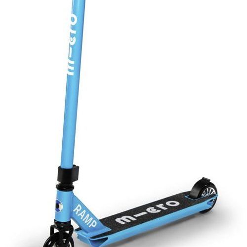 Micro Ramp Freestyle Kinder Scooter Cyan - Outdoor Mobilität