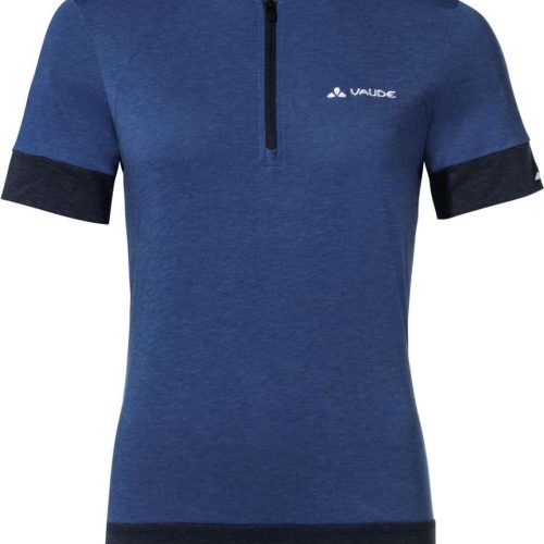 Vaude Altissimo Q-Zip Damen Radshirt blau 42 - Damenshirts, -blusen & -pullover