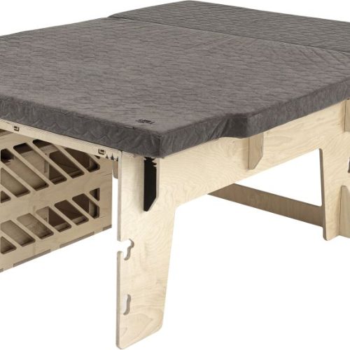 Escape Vans Eco Box plus XL Klapptisch / Bett Box VW Caravelle / Multivan / Transporter T6 / T6.1 - Campingboxen
