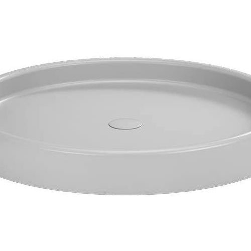 Metaltex Giro Drehregal/ Küchenrondell 28x4 cm grau - Aufbewahrungs- & Transportbehälter