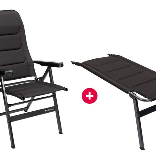 Berger Novara Klappsessel mit Beinauflage SET - Beinauflagen
