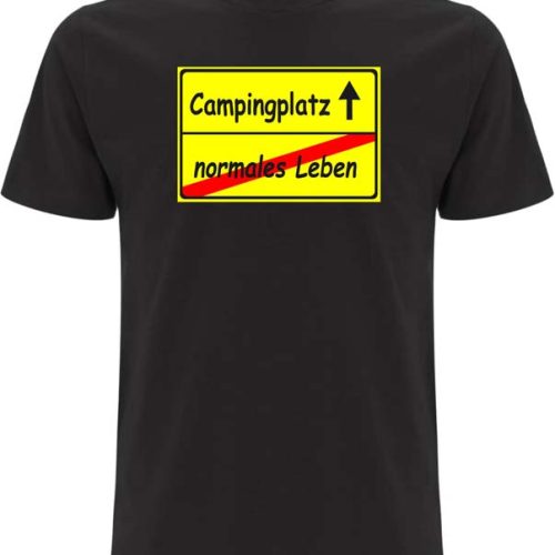 Footstomp Normales Leben Shirt schwarz M - Herrenshirts, -hemden & -pullover