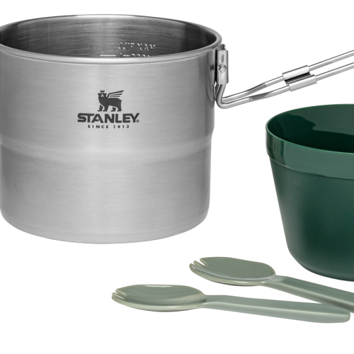 Stanley Adventure Edelstahl Kochset für zwei Personen 6 teilig - Trekkinggeschirr von Stanley 1913