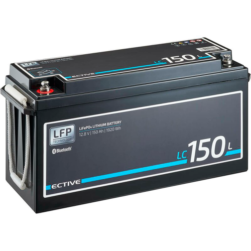 Ective LC 150L BT 12 V LiFePO4 Lithium Versorgungsbatterie 150 Ah - Fahrzeug-Batterien