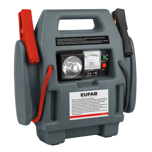 Eufab Powerpack mit Kompressor 7 Ah - Batterie-Ladegeräte