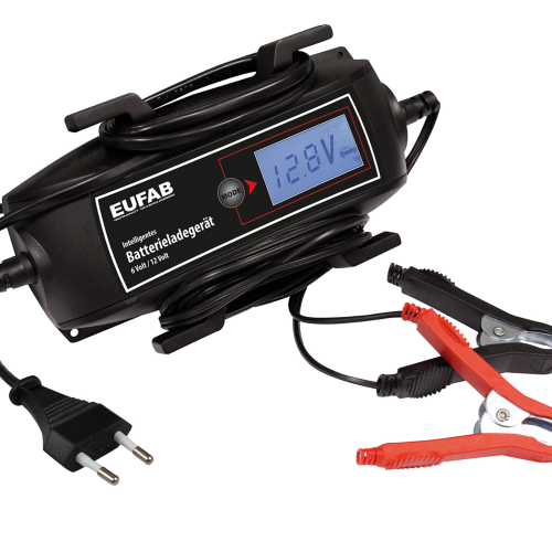 Eufab Intelligentes Batterieladegerät 6/12 V  - Batterie-Ladegeräte