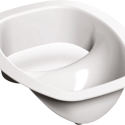Trelino Trenneinsatz oval weiß - Toilettenbeutel & Toilettenzubehör