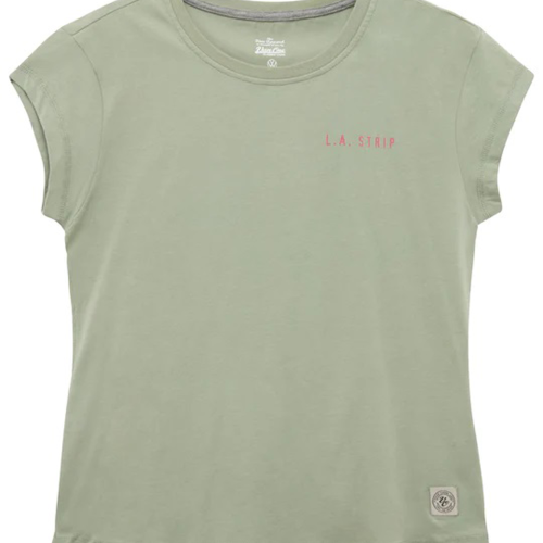 Van One La Strip Damenshirt  grün XL - Damenshirts, -blusen & -pullover von Van One Classic Cars
