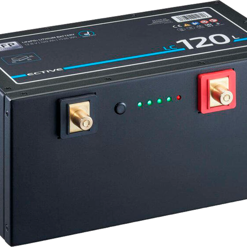 Ective LC 120L 12 V LiFePO4 Lithium Untersitzbatterie 120 Ah - Fahrzeug-Batterien