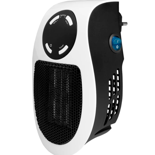 Eurom Heat Plug-in Keramikheizung 500 W - Keramik-Heizlüfter