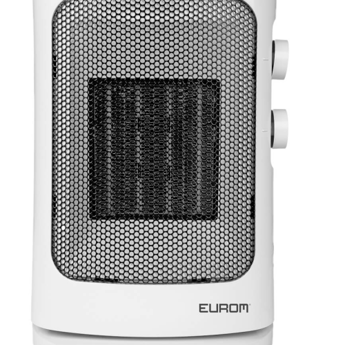 Eurom Safe Camp 1500 Keramikheizer mit 3 Einstellungen 500 / 1000 / 1500 W - Keramik-Heizlüfter