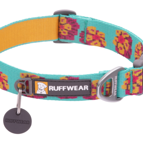 Ruffwear Flat Out Hundehalsband 51 - 66 cm spring burst - Hundezubehör