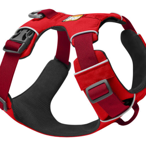 Ruffwear Front Range gepolstertes Hundegeschirr Red Sumac XXS - Hundezubehör