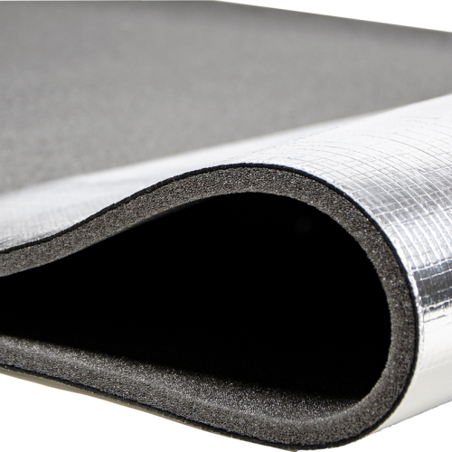 Armacell ArmaComfort Barrier Schallschutzmatte aus Aluminium 2m x 1m x 1mm - Halter, Fächer & Praktisches