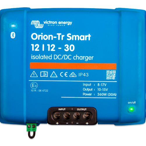 Victron Energy Orion-Tr Smart DC-DC Ladebooster 12/12 V 30 A isoliert - Batterie-Ladegeräte
