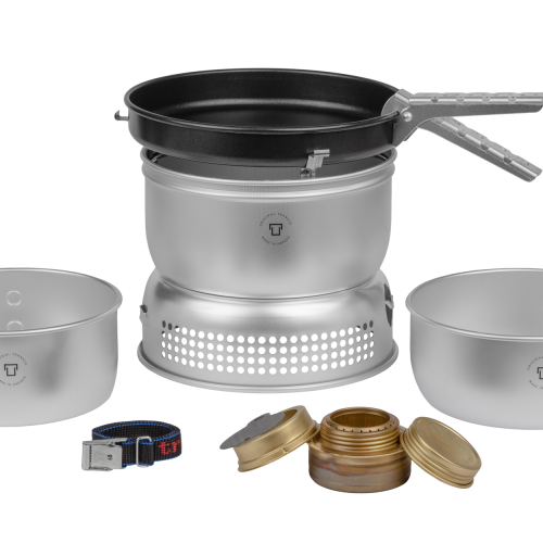 Trangia Trangiakök 25-3 UL  Campingkochset 3- teilig mit Spiritusbrenner Set  8 - Spirituskocher