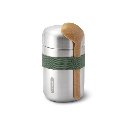 Black and Blum Food Flask Thermobecher 400 ml olive - Isolierbecher von black+blum