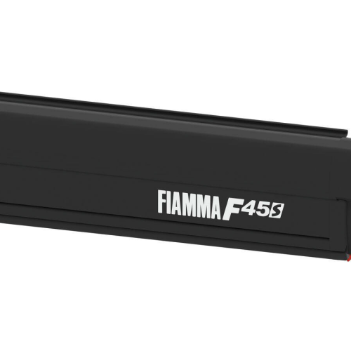 Fiamma Wandmarkise F45s PSA 260 cm für PSA-Vans (Deep Black / Royal Grey) - Kassettenmarkisen