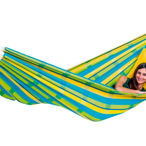 Hängematte Barbados 230 x 150 cm lemon - Hängematten von Amazonas