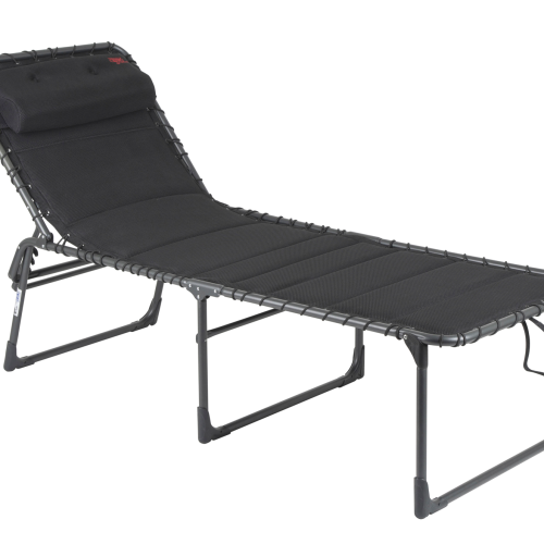 Crespo AP 364 XL Air Deluxe Liege  schwarz  - Liegen