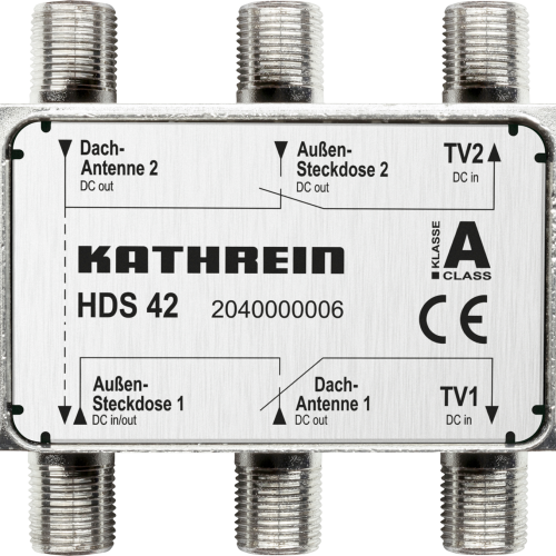 Kathrein HDS 42 - Umschalter Master/Slave - Sat-Zubehör