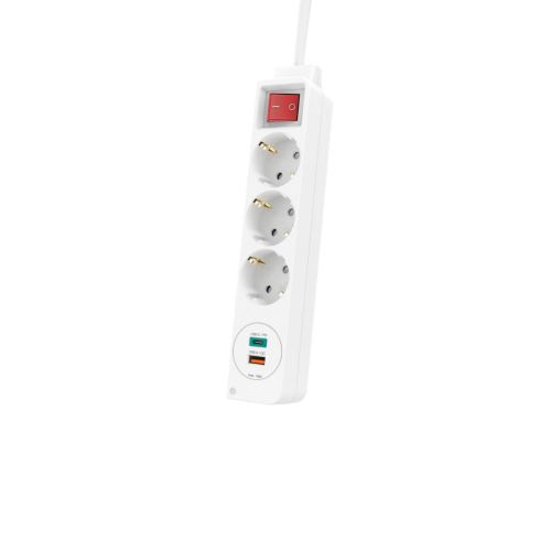 Hama Steckdosenleiste 3 fach USB-C / USB-A Buchse - Verteilungseinheiten