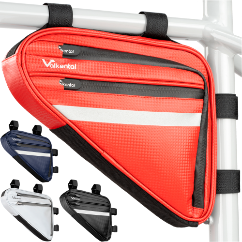 Valkental Triangle Rahmentasche rot - Taschen & Packsäcke