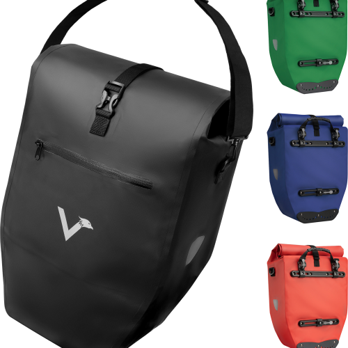 Valkental ValkBasic Gepäckträgertasche schwarz - Rucksäcke