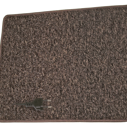 Pro Car Heizteppich Palais 230 V 80 x 40 cm braun - Heizteppiche von ProCar