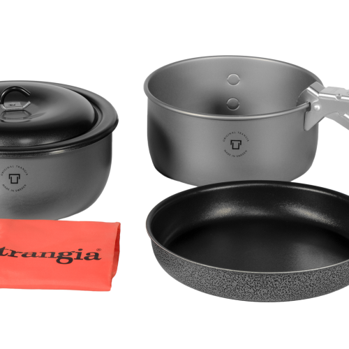 Trangia Tundra III Campingtopf und Pfannenset 3 teilig Harteloxiert - Kochgeschirr-Sets