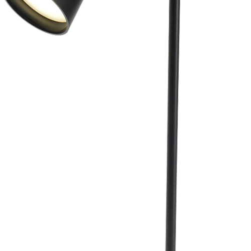 Wecamp Magnete aufladbare Tischlampe schwarz - LED Campingleuchten