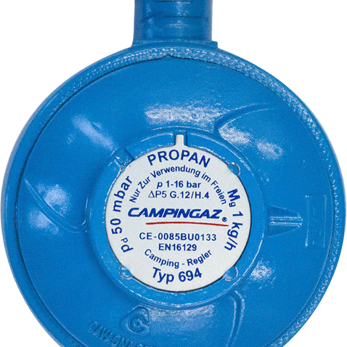 Campingaz Gasregler 50 mbar mit 1 Abgang 1 kg/h - Gasregler & Gasschläuche