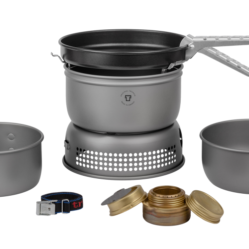 Trangia Trangiakök  25-3 HA  Campingkochset 3- teilig mit Spiritusbrenner Set 5 - Spirituskocher