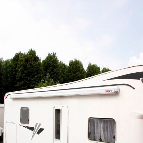 Fiamma Drip Stop Regenrinne 500 cm schwarz - Halter, Fächer & Praktisches