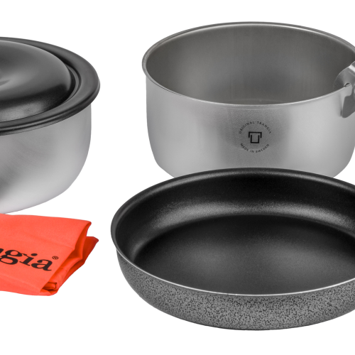 Trangia Tundra III Campingtopf und Pfannenset 3 teilig Duosal  - Kochgeschirr-Sets
