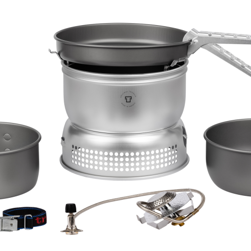 Trangia Trangiakök 25 - 7 UL/HA Campingkochset  3- teilig mit Gasbrenner Set 6 - Gaskocher
