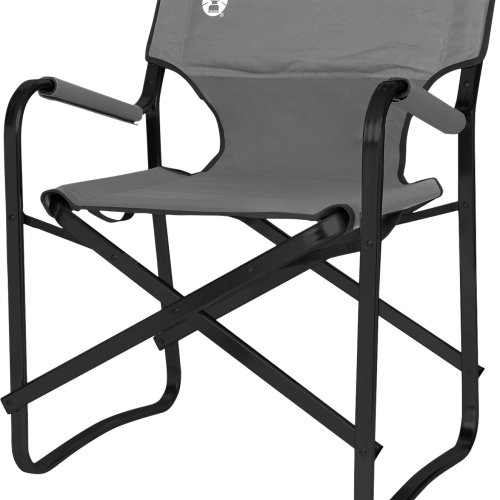 Coleman Deck Chair Klappbarer Campingstuhl Stahl schwarz - Regiestühle