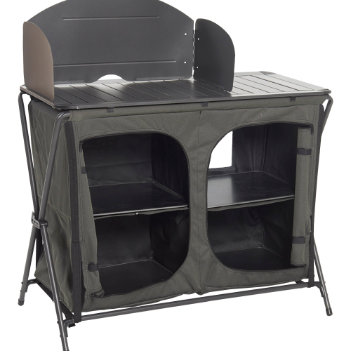 Wecamp Exclusive KS4 Campingküche mit 4 Ablagen 96 x 50,5 x 80 / 110 cm - Campingküchen