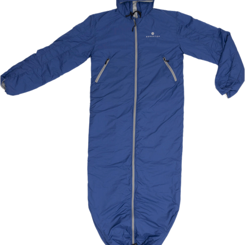 Bergstop Cozybag Comfort Multifunktionsschlafsack mit Ärmeln blau XL 250 cm - Schlafsäcke