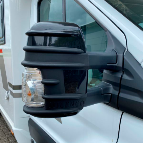 Milenco Spiegelschutz Stoßstangen für Ford Transit Mark 8 Schwarz - Caravanspiegel