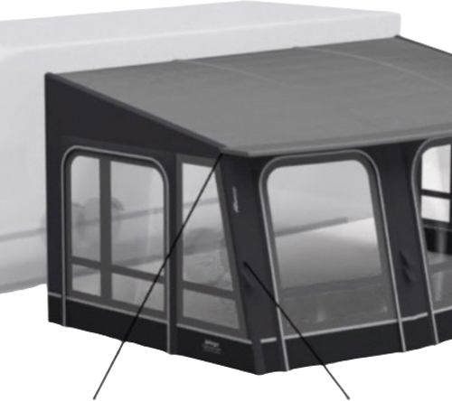 Vango Luftvorzelt für Wohnwagen mit aufblasbarem Gestänge Tuscany Air 500 Elements ProShield - Teilvorzelte