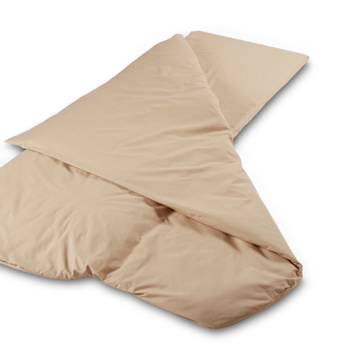 Duvalay Compact  Schlafsack 190 x 66 x 2,5 cm Cappucino - Schlafsäcke