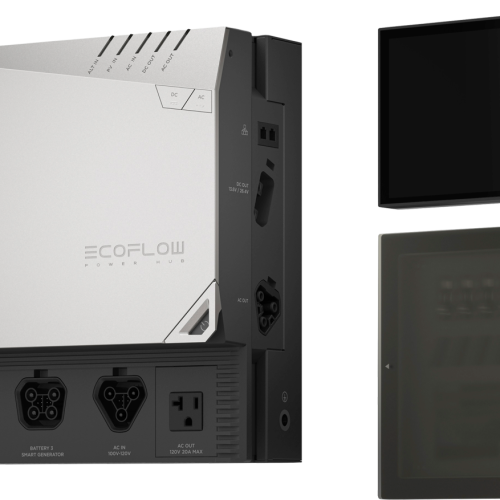 EcoFlow Power Hub Independence Kit: Power Hub / Cable Pack / Distribution Panel / Monitor Stromversorungslösung für Fahrzeuge - Wechselrichter & Spannungswandler