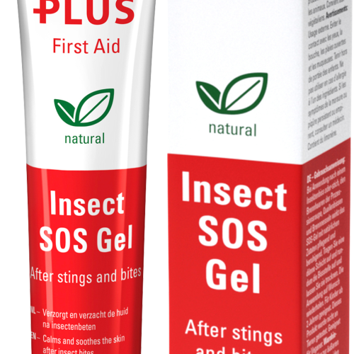 Care Plus Insect SOS Gel für Insekten Stiche und Bisse 20 ml - Insektenabwehr & Mückenschutz